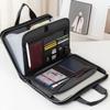 Waterproof Accordion File Folder Lockable Document Bag with Labels Important Items Storage