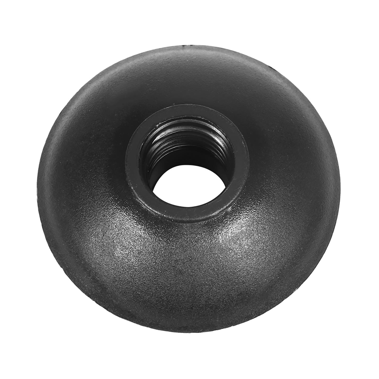 

12PCS Black Trekking Pole Round Snow Ski Mud Basket Hiking Walking Stick Replacement Accessory