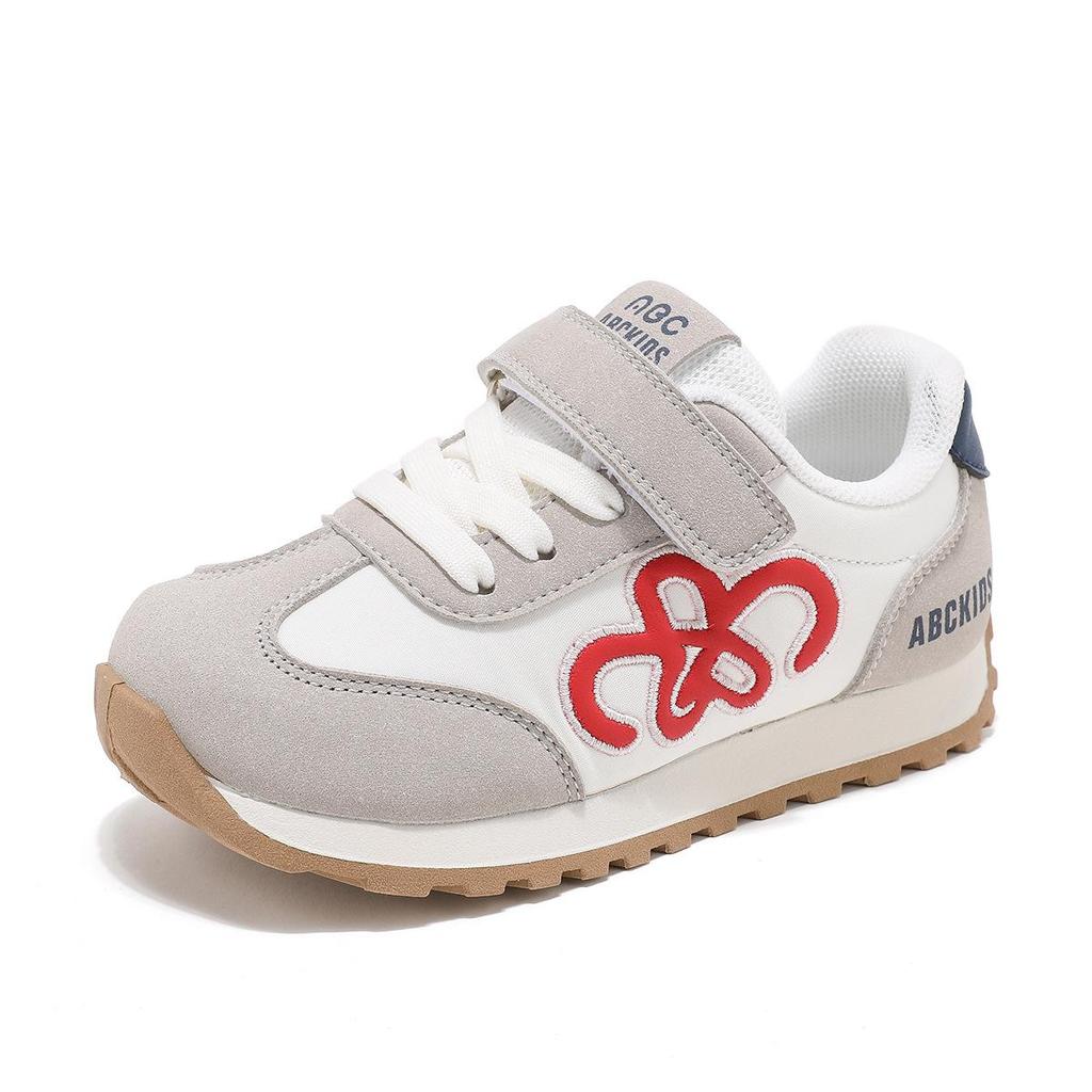 ABC Kids 2026 Spring Velcro Sports Shoes for Boys & Girls - Breathable, Soft Sole, Casual Sneakers