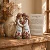 Statuie Frăție, Surori Pentru Totdeauna Sculptură din Rășină Făcută Manual cu 2, 3, 4 Figurine de Surori, Cadouri de Prietenie pentru Femei