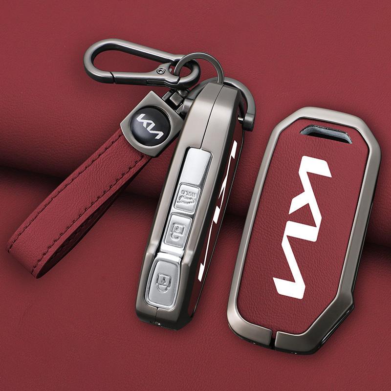 QDIM8 3/4/5 Buttons Car Key Case Cover For KIA Sportage Ceed Sorento Cerato KX5 KX-CROSS Forte K3 K5 K8 Ray Opatima Soul Telluride