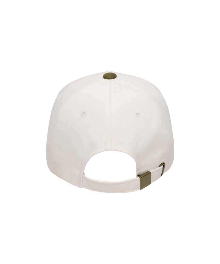 AMES-WORLDWIDE Symbol Logo Twotone Ball Cap Ivory