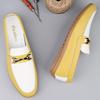 Fashion Genuine Leather Men's Loafers Soft Driving Moccasins High Quality Slip on Flats Luxury Male Driving Footwear Business Sneakers