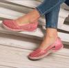 Fashion Women's Sandals 2024 Summer Handmade Ladies Shoes Leather Breathable Sandals Women Flats Retro Style Cusomized Support Slipper