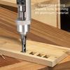 D2 Squarehole Drill Bit Adapter Aluminum Alloy Square Hole Drill Fixing Bracket For 38 To 43mm Drill Tools Chucks 19mm Diameter