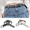 Metal Buckle Y2K Star Waist Belts PU Leather Girls Rivet Waistband Women's Jeans Belt  for Pants