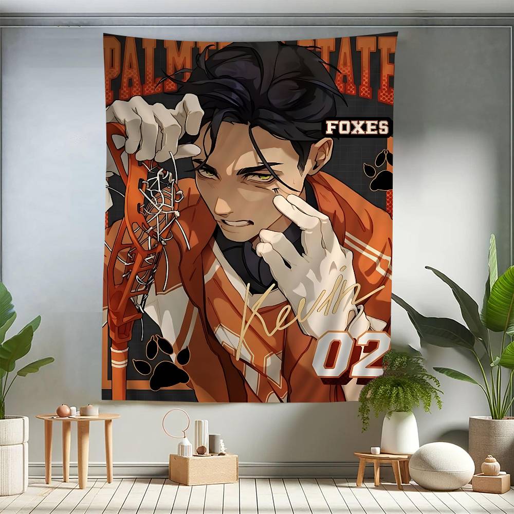The Foxhole Court Neil Josten Wall Tapestry  Moody Dark Fantasy Art Edgy Room Decor for All for the Game Book Series Fans