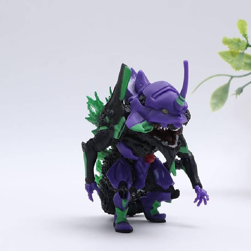 01 Evangelion Eva Anime Garage Kit Model Toy Office Monster Ornament