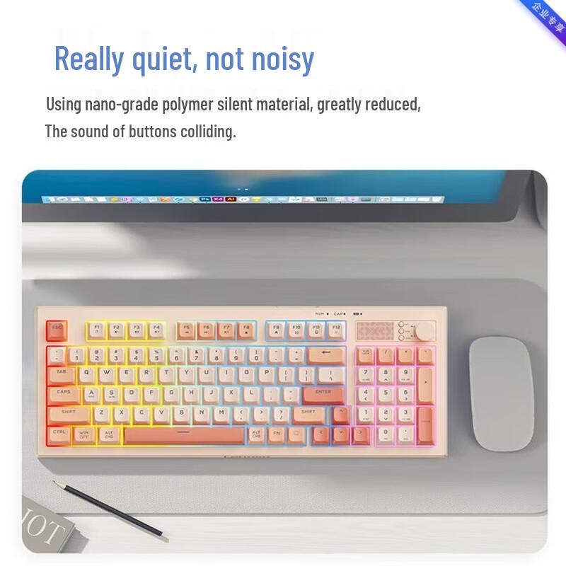 Lenovo Xiaoxin K2 Pro Tri-Mode Wireless Gaming Keyboard