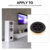 Ciieeo Amplifier Foot Vibration Damping Base Pads for Speakers and Computer Vibration 12 57x13mm Pads, Stands, Insulators, Chassis, Plastic,