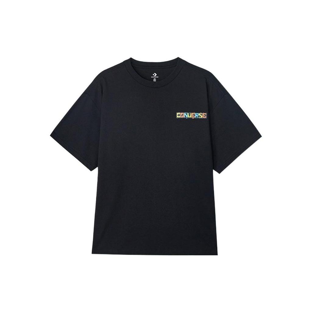 Converse Set in Sleeve T Shirt Men's Black 10024728-A01