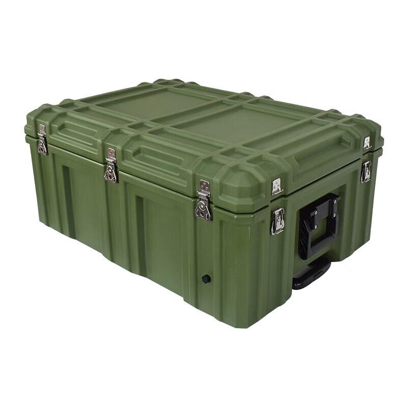 Military Green Rotomolded Equipment Transport Case