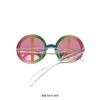 New Peace Anti War Style Round Sunglasses Women Men Sun Glasses Circular Shades Eye Glasses for Party Female Eyewear Sunglasses