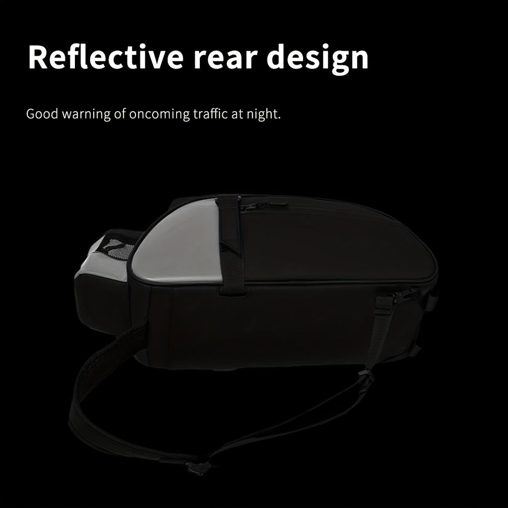 Waterproof and Wear-resistant Bicycle Rear Seat Bag, Ensuring Smooth Travels