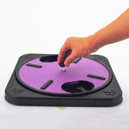 Podkładka do drapania pazurów dla psów Wielofunkcyjny pilnik do pazurów dla psów Powolne karmienie Dozownik smakołyków Szkolenie Czyszczenie