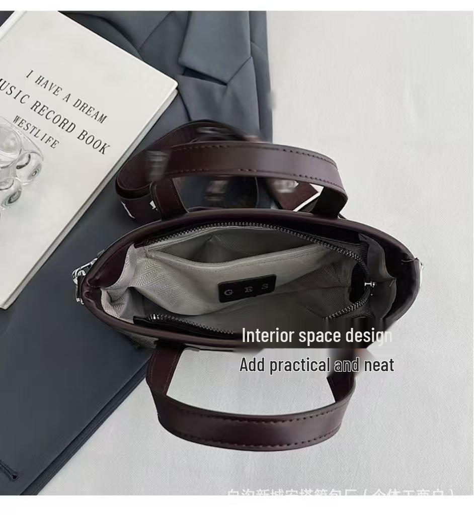 Retro Women's Trendy Letter Handbag: Versatile European & American Crossbody and Tote Style