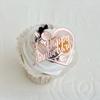 10pcs Ins Happy Birthday Happy Mother's Day Heart Cupcake Topper Acrylic Anniversary Cake Decorating Baking Tools Party Supplies