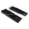 2pcs 5000KG Capacity Heavy Duty Car Ramps 70cm Plastic Portable Loading Access Ramps Lift Repair Maintenance Jack Lift Tool