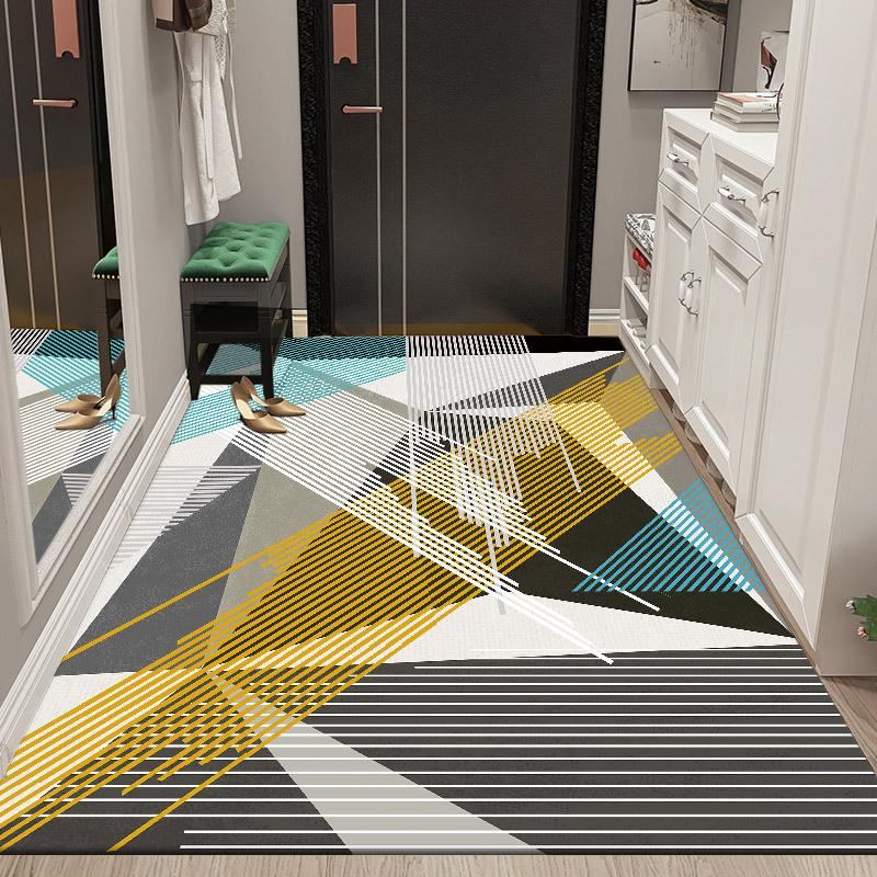 Entrance Floor Mat Door Dirt Resistant Carpet Bedroom Bedside Easy To Maintain Living Room Carpet