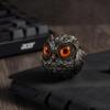 Lucky Owl Guardian Cartoon Statue Ornaments Christmas Ornaments Realistic Animal Statues