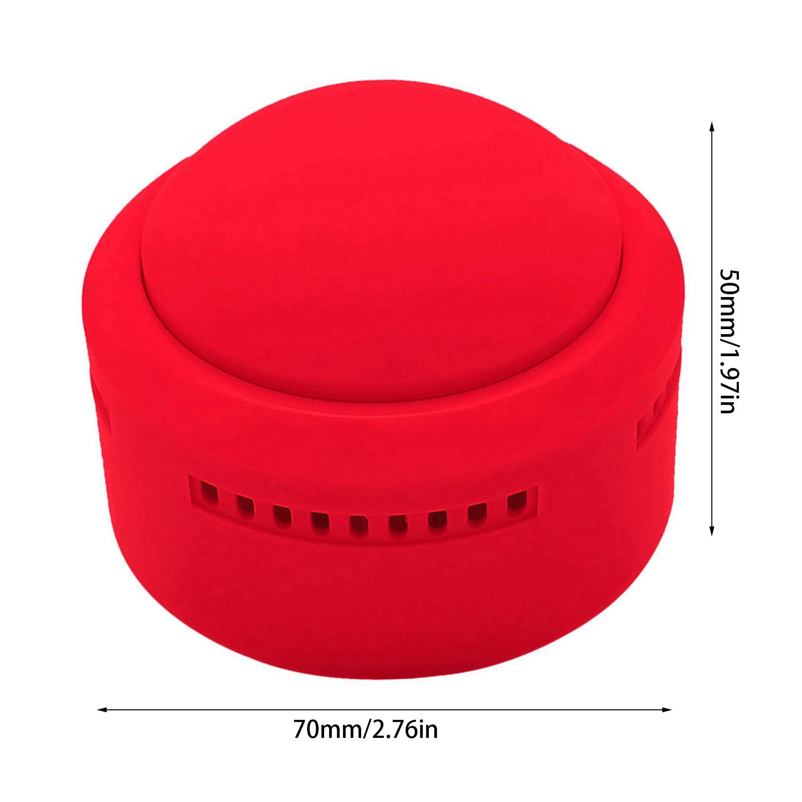 

Sound Button Music Sound Buzzer with Light 30 Seconds Record Recordable Talking Button червоний