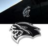 3D Metal Car Side Fender Trunk Emblem Badge Stickers Car Rear Door Logo Decals Exterior Accessories
