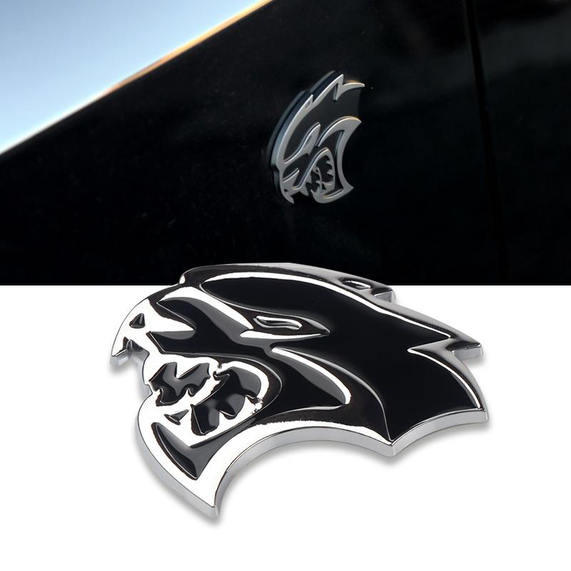 3D Metal Car Side Fender Trunk Emblem Badge Stickers Car Rear Door Logo Decals Exterior Accessories