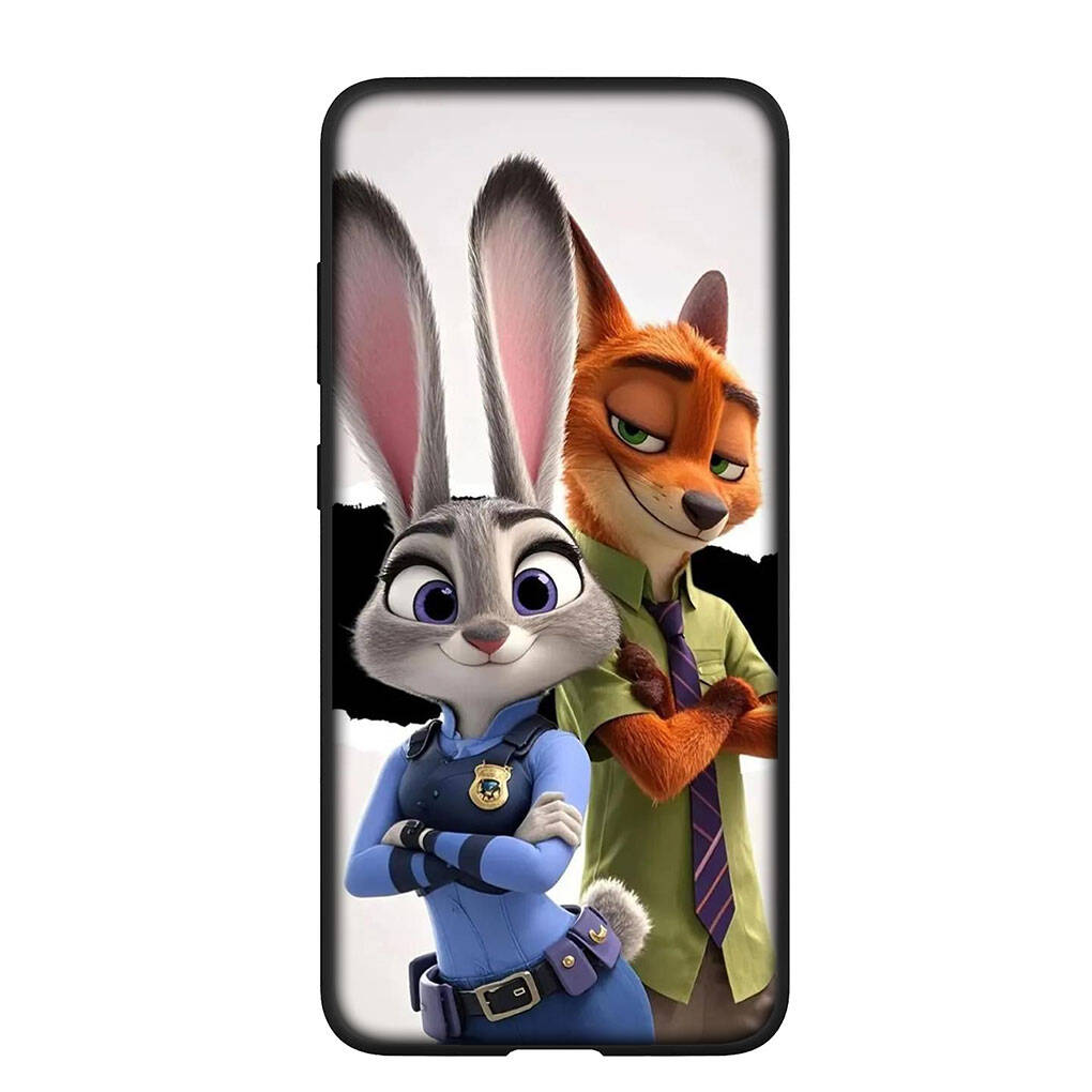 Phone Case for iPhone 17 16 15 Plus Huawei P30 P20 Lite Y9 Redmi Note 14 12 11 13 Pro Max OPPO A60 A80 A40 A18 Nick Garys Judy Comics Zootopia 2 Cover