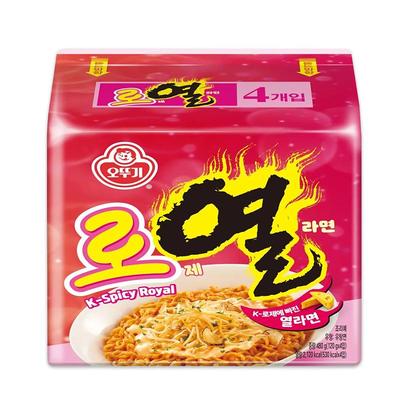 Ottogi Yeul Ramen Cheese Cream Edition (120g × 4 Packs) (2 Options)