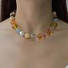 Kenjie Summer Hot Selling Colorful Glass Beaded Necklace for Women - Fashion & Original Design