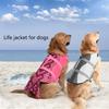Dogs Pool Vests for Beach Pool Swimming & Boating Suit with Handle Costume Swimsuit with Handle