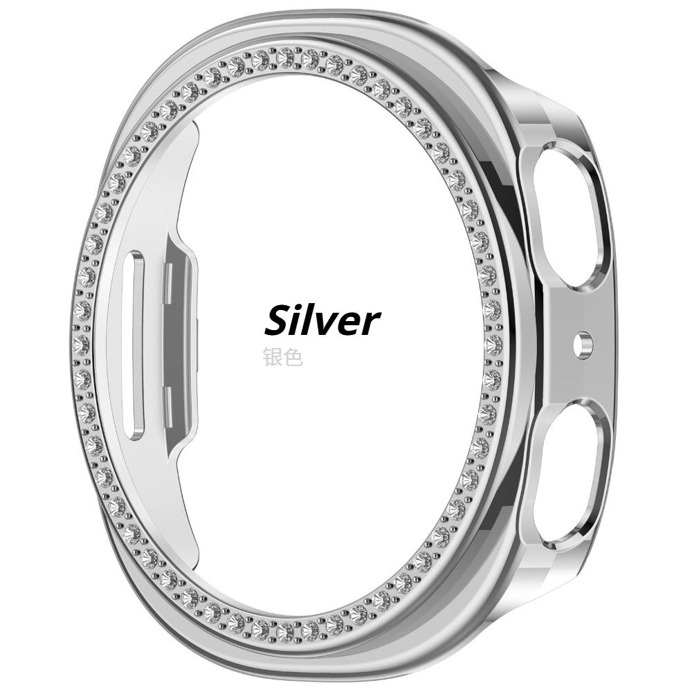 Bling Diamant Hülle für Samsung Galaxy Watch 8 40mm 44mm Zubehör Hohl PC Mauerwerk Schutz Stoßstangen Schale für galaxy watch 8 Abdeckung 46mm