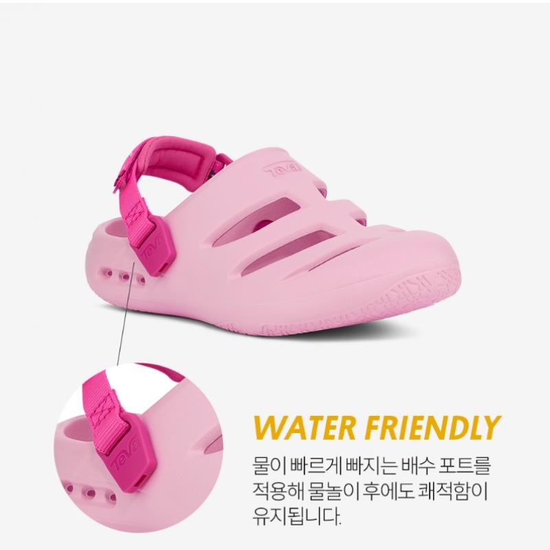 Teva Kids Clog Slipper Apreaqua Prt Stvt261010c
