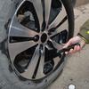 PP Wheel Brush Car Tire Cleaning Brushes Tools Car Rim Scrubber Cleaner Duster Handle Motorcycle Truck Wheel Car Detailing Brush