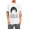 LIVE FREEDOM BLACK MILEI T-Shirt javier milei Neuheits-T-Shirts Kurzarm-T-Shirt Sommer Baumwolle O-Ausschnitt Übergröße Kleidung