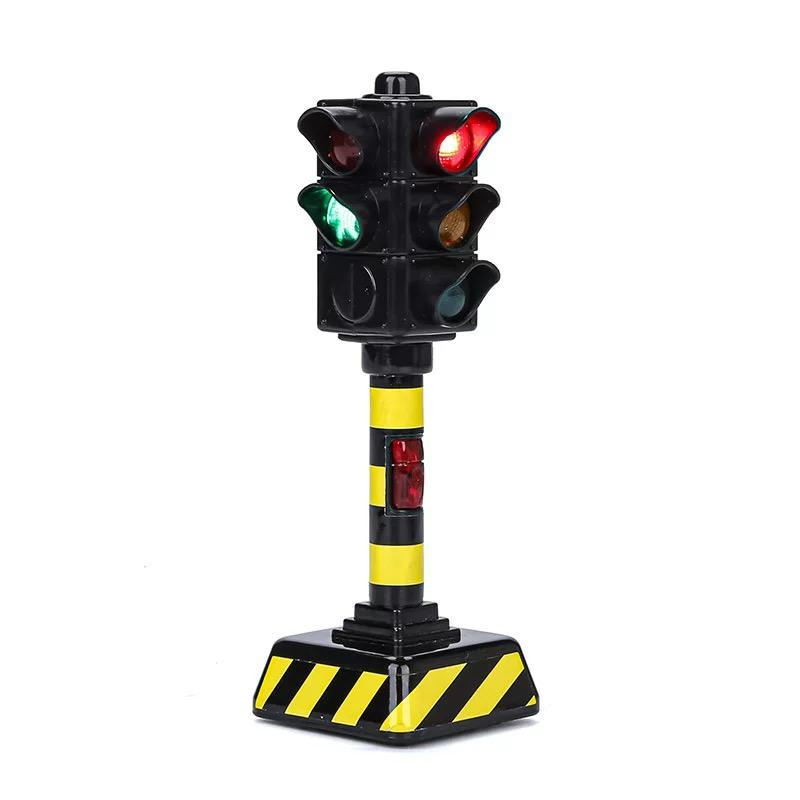 Dickitoys Hong Kong Traffic Light Souvenir Sound and Light Simulation Road Traffic Signal Scene Model Toy Children's Gift