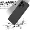For Xiaomi Redmi 13 5G/13 4G/Note 13R 5G/Poco M6 4G Case Liquid Silicone Phone Cover with Wrist Strap