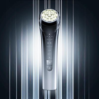 Facial Massager with EMS, RF, and Microcurrent Technology for Home Use. Features a 4000mAh High-capacity Battery, Eye Area Treatment, Ion Export, Ion