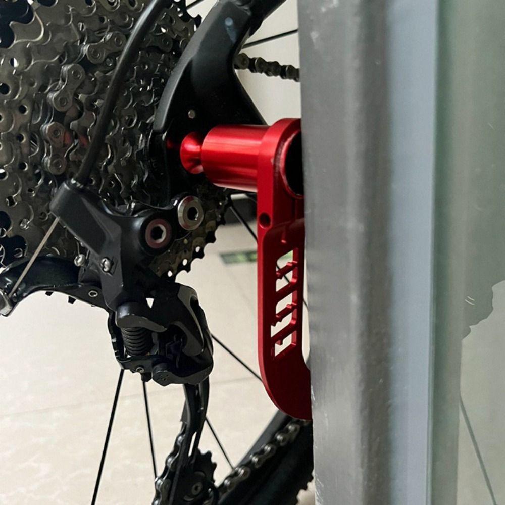 Aluminiumlegierung Fahrrad Schaltwerkschutz Schnellspannhalterung Fahrrad Schaltwerk Hinten Schutz Ganghalterung Ultraleicht