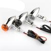 Beatus Bullet Mini Turn Signal, Screw Diameter 0.4 Inch (10 Mm), Motorcycle, Universal Custom