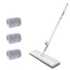 Large 42cm Flat Mop Self-Contained Slide 360°Rotating Floor Mop Microfiber Lazy No Hand-Washing Floor Floating Mop Household Cleaning Tools