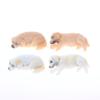 Kawaii Sleeping Shiba Inu Model Cute Resin Sleeping Puppy Figures Car Dashboard Ornament Creative Tabletop Decoration Gifts