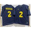 Michigan Wolverines College Football Jersey NCAA Style Embroidered Team Uniform Men Fans Sports Apparel