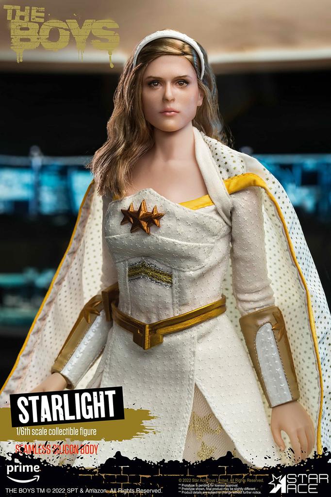 Star Ace Toys THE BOYS Starlight Collectible Action Movable Figure Figure, 1/6 Scale, Painted,