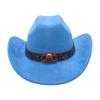 Foreign Trade  Tourism Top Hat Niche Western Cowboy Hat Niche Ethnic Style Skull Stage Dance Performance Hat