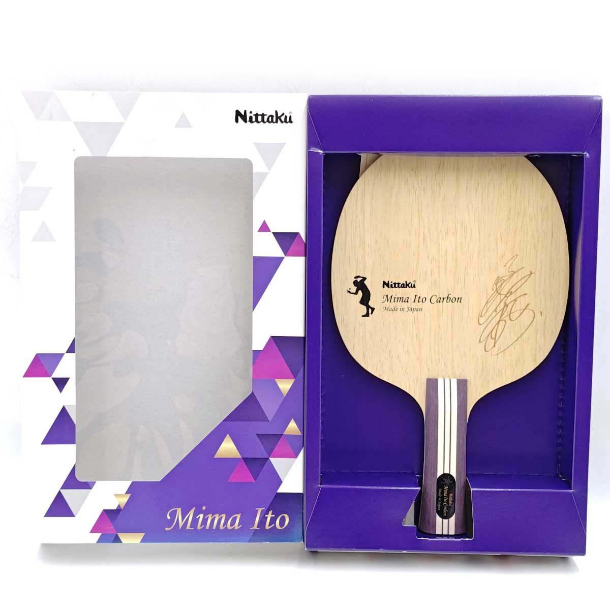 Used [Unused] Nittaku Mima Ito Carbon FL NC-0467 Nittaku Table Tennis Racket Attack Shakehand