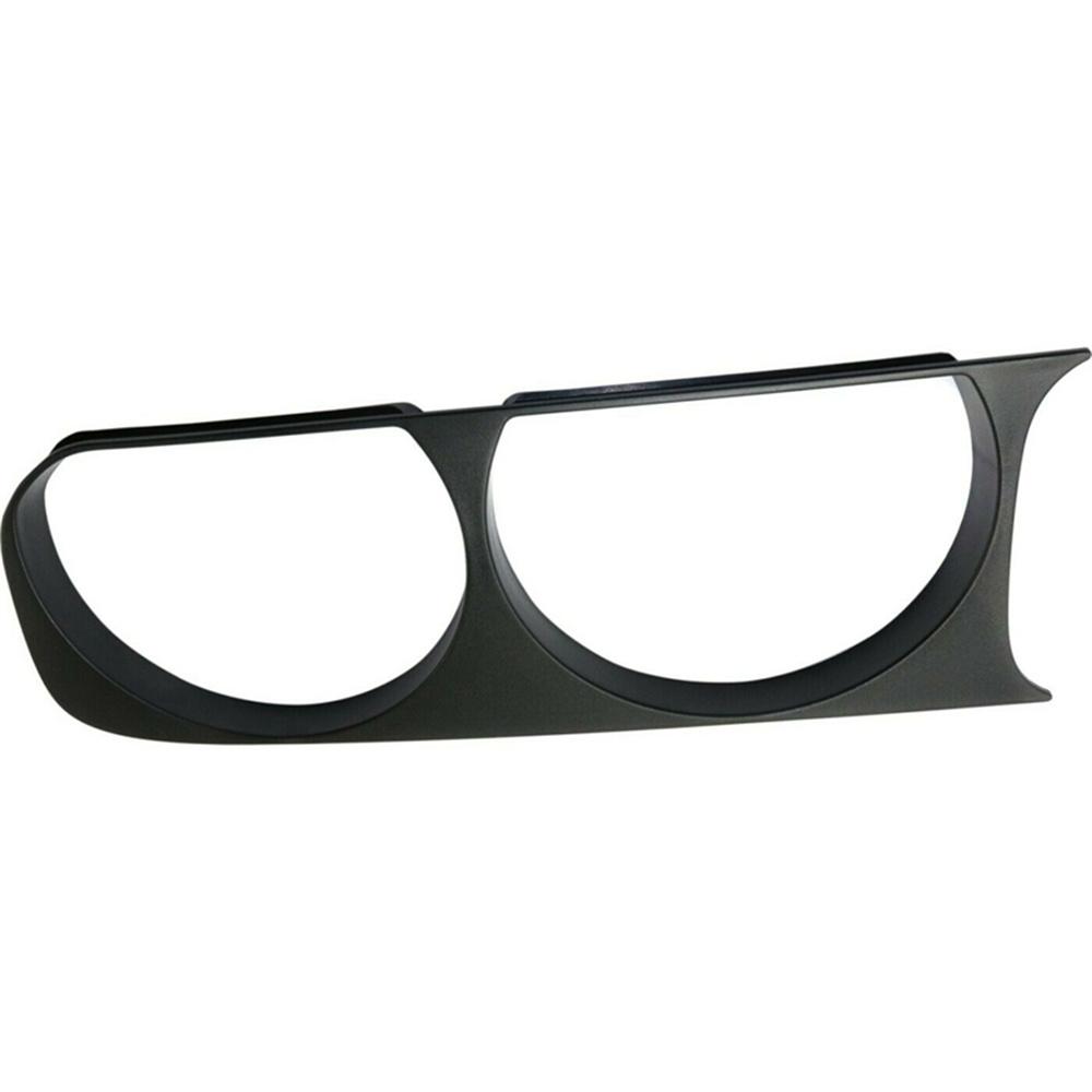 2x Front Headlight Lamp Bezel Trim for 2008-14 Dodge Challenger Black 68051527AA