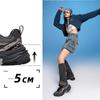 Li Ning Beichen 2K Y2K Millennium Style Retro Comfortable Versatile Thick Sole Increased Height Non-Slip Wear-Resistant Low-Top Dad Shoes AGCU354-1
