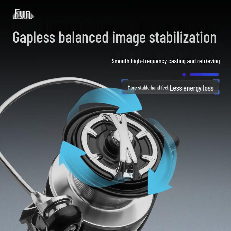 DEUKIO 15KG High-Performance Spinning Fishing Reel