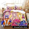 3D Print Anime Zero No Tsukaima Bedding Set Single Twin Full Queen King Size Adult Kid Bedroom Duvet Cover Sets Home Textiles